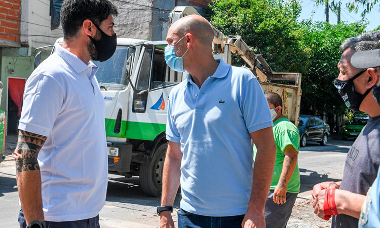 El Municipio de San Fernando llevó adelante un operativo integral de limpieza en el barrio San Lorenzo
