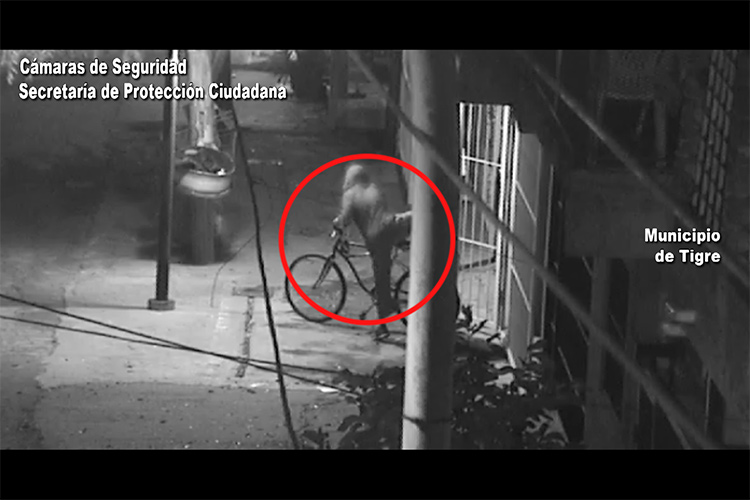 Robó una bicicleta y fue detenido gracias a las cámaras del COT