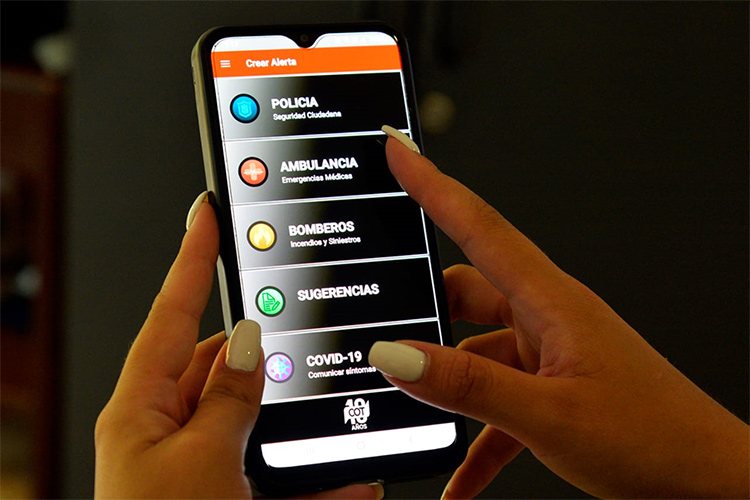En Tigre, los vecinos pueden contactarse de manera directa con el COT a través de la app Alerta Tigre Global