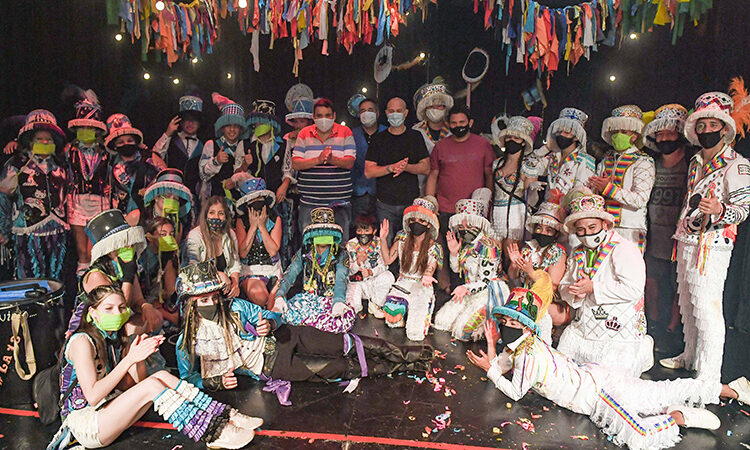 San Fernando disfrutó el carnaval 2021 de forma virtual desde el Teatro Martinelli
