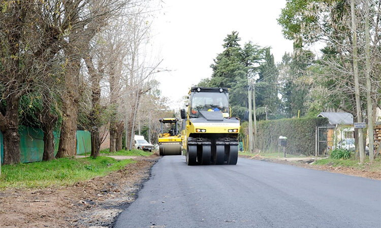 Plan de asfaltos municipal 2021: Tigre construye nuevos pavimentos en Benavídez  