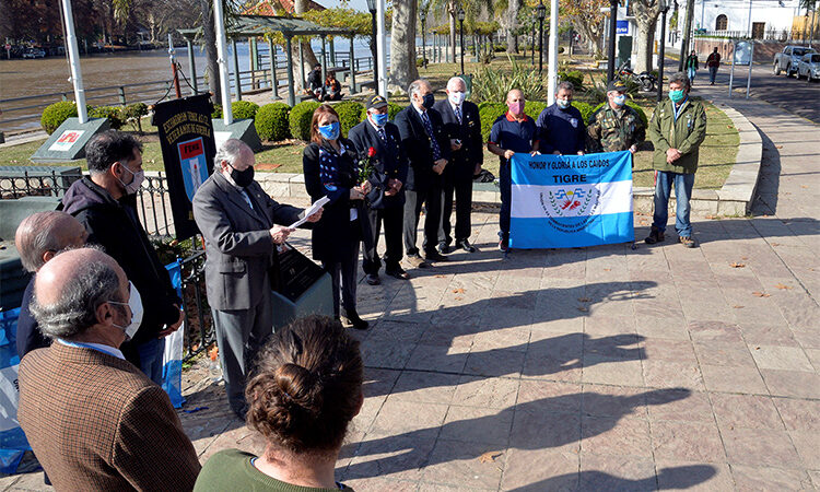 El Municipio de Tigre conmemoró el 39º aniversario del Día de la Máxima Resistencia en Malvinas
