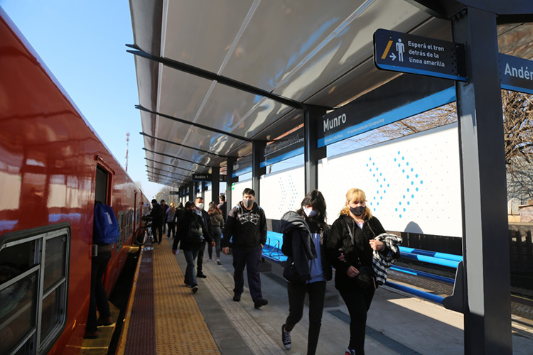 Con la habilitación de Munro, Trenes Argentinos suma otra estación modernizada en la línea Belgrano Norte