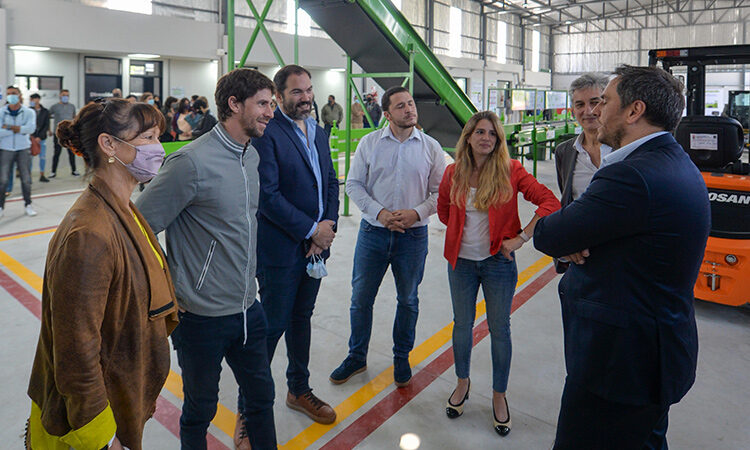 Andreotti y Cabandié inauguraron la Planta de Reciclaje Municipal de San Fernando
