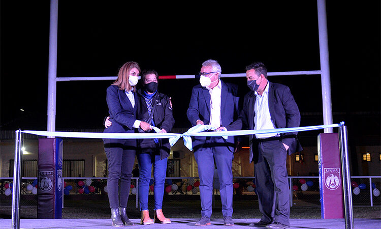 El Municipio, presente en la inauguración de la nueva cancha del Tigre Rugby Club