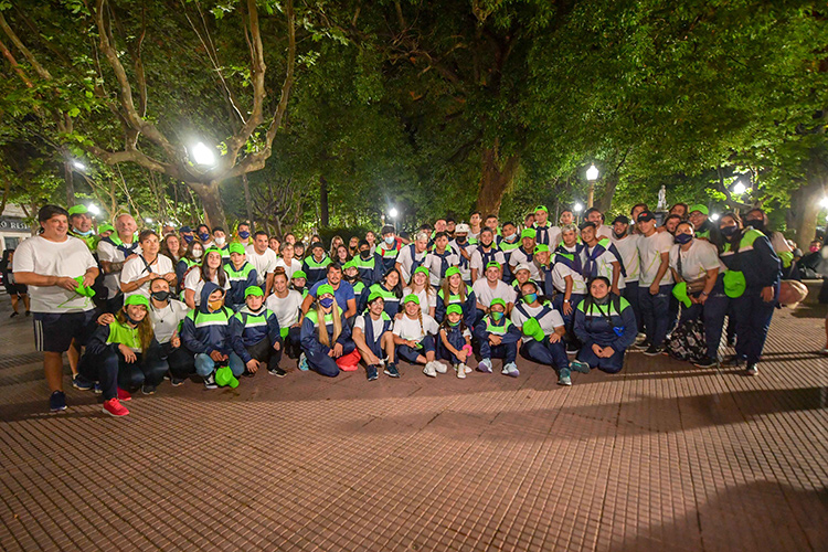 La delegación de deportistas de San Fernando partió rumbo a la final de los Juegos Bonaerenses 2021