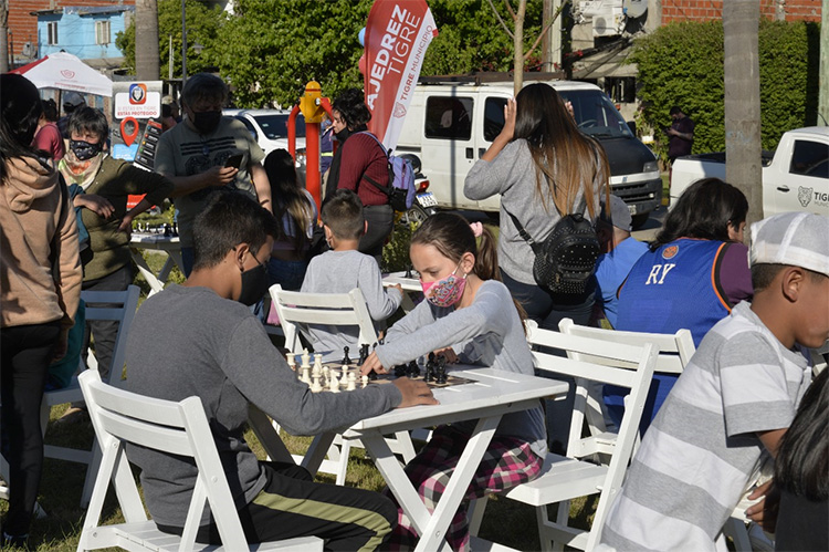 El Municipio de Tigre invita a los vecinos y vecinas a participar de sus talleres de ajedrez