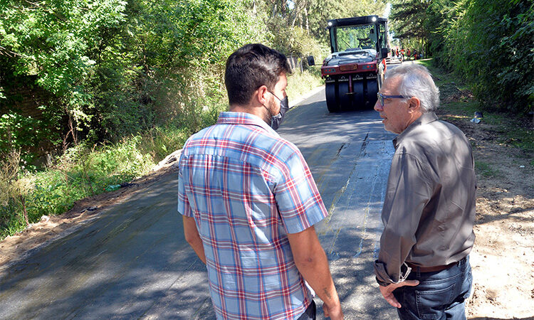 El Municipio de Tigre continúa con las obras de asfalto en el barrio La Bota de Benavídez