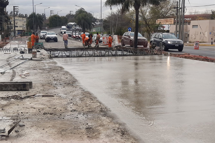 General Pacheco: el Municipio de Tigre continúa con las obras de repavimentación de la Ruta 197