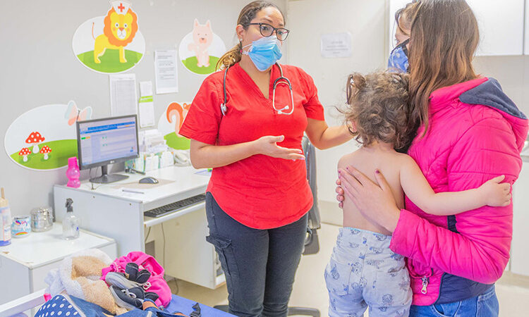 San Fernando atiende las infecciones respiratorias IRAB en sus centros de salud