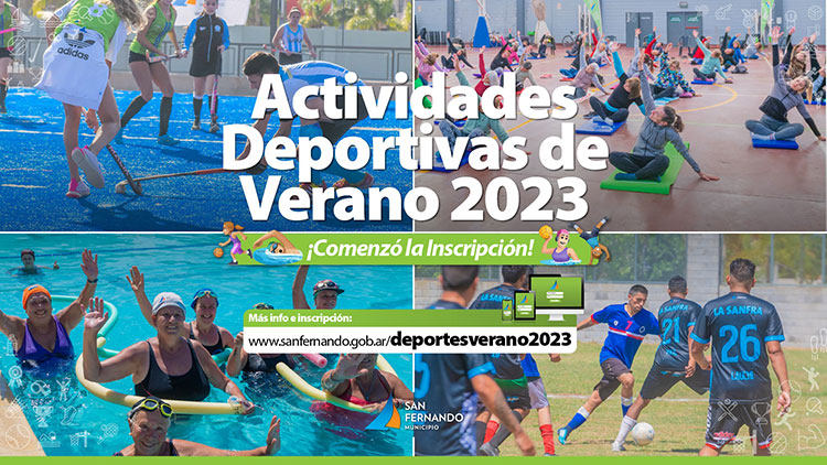 San Fernando empezó la inscripción para las actividades deportivas del verano 2023