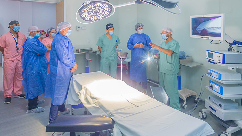 Juan Andreotti presentó nuevos Quirófanos para Cirugía General y Endoscopía del Hospital Municipal