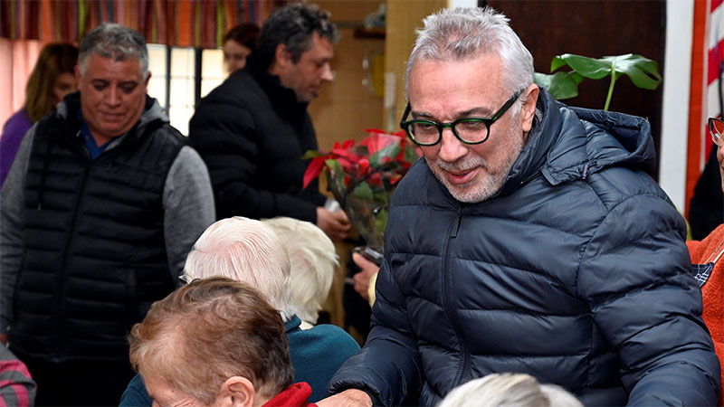 Julio Zamora acompañó al Centro de Jubilados y Pensionados General Conesa en su 28° aniversario